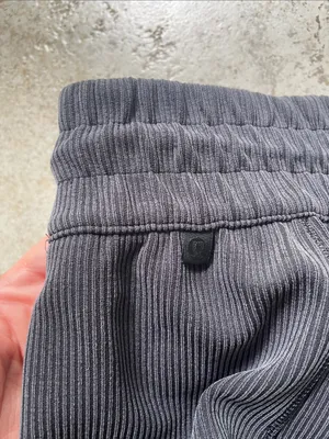 Lululemon Ribbed Softstreme Mid-Rise Pant Black thumbnail 15