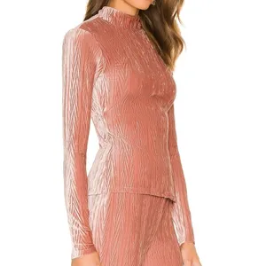 NWT Michael Costello x REVOLVE Piera‎ Top in Mauve Size Medium thumbnail 9