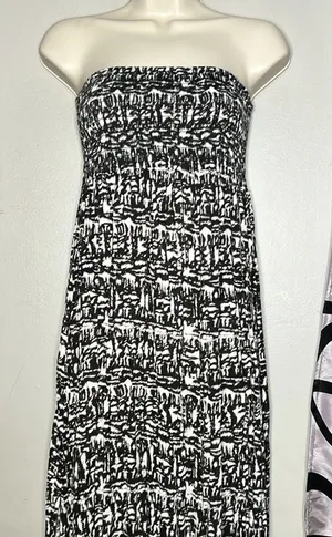 Divided H&M Strapless Maxi Dress Size Medium thumbnail 1