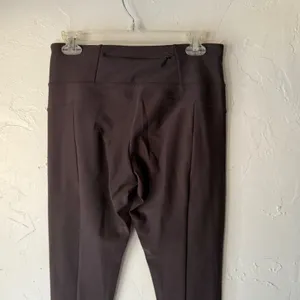 Athleta Stallar Tight UPF Mocha‎ Brown Espresso High Rise Zipped Athleisure thumbnail 6