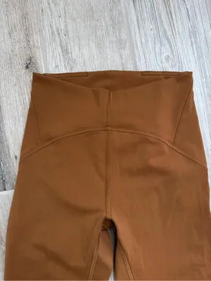 Lululemon InStill High-Rise Tight 25" Roasted Brown Size 4 Gently Used thumbnail 5