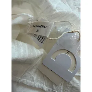 Commense Coastal Cowgirl Ruffle Hem Milk Maid Midi Dress XL White NWT thumbnail 6