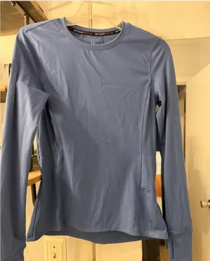 Spyder Long-Sleeve Performance Top in Slate Blue thumbnail 1