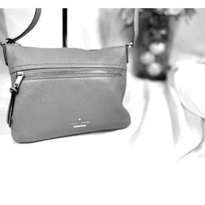 Kate Spade Jackson Street Gabriele Pebbled Leather Crossbody Brown thumbnail 3