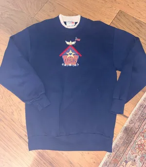 Vintage Morning Sun Patriotic Sweatshirt 🇺🇸 thumbnail 1