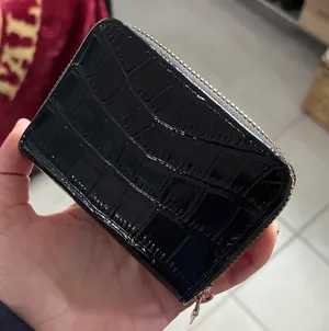 Black Snakeskin Card Holder thumbnail 1