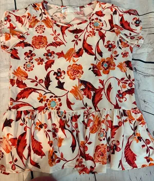 Women’s stylish blouse M/L Red Size L thumbnail 1