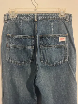 ROLLA'S Heidi High-Rise Straight Leg Jeans - 27 thumbnail 5