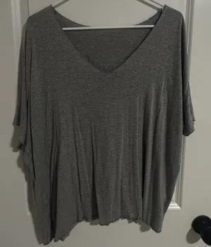 Oversized Tee Gray Size M thumbnail 1