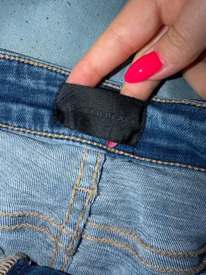 Buckle Black Denim Shorts thumbnail 3