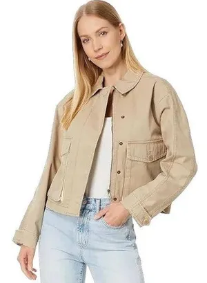 Madewell Cropped Cargo Jacket thumbnail 1