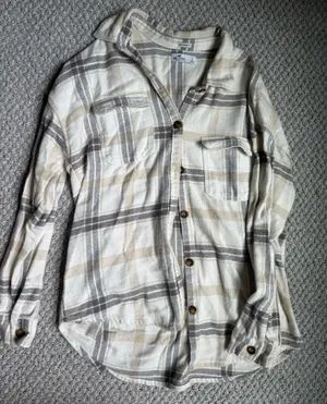 Hollister Flannel Jacket Oversized thumbnail 1
