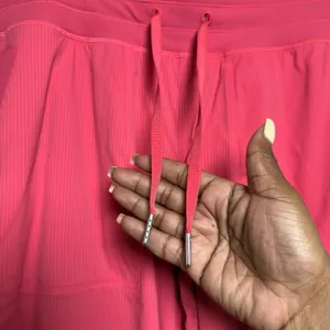 Lululemon Women Dance Studio Pant 14 Glaze Pink Ribbed Mid Rise Lined Casual thumbnail 10