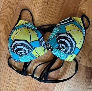 AERIE small beach umbrella‎ padded bikini swim top s thumbnail 1