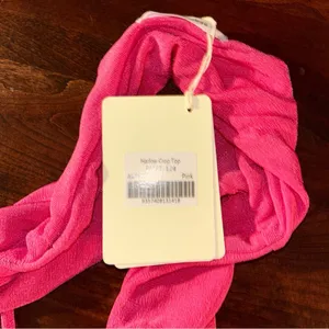 Peppermayo Harlow Crop Top - Hot Pink NWT thumbnail 4