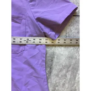 FIGS Technical Collection Purple V-Neck Scrub Top XL FW1000 Womens Short Sleeve thumbnail 4