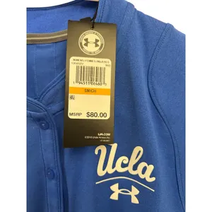 UCLA Bruins Under Armour Blue performance Polo Women's Small NWT thumbnail 5