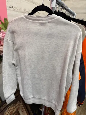 Heather gray sweatshirt Size XS thumbnail 5