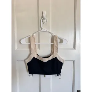 NWT 7 For All Mankind black‎ & cream linen blend top & skirt set size xs thumbnail 5