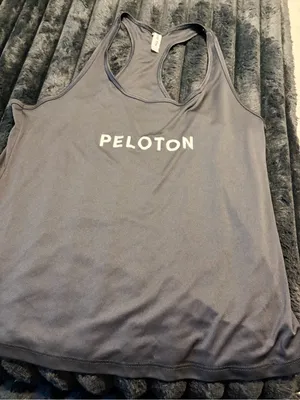 Peloton Women's Racerback Tank Top - Charcoal/Black thumbnail 1