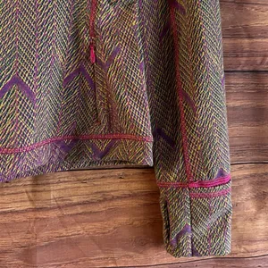 Lululemon Swiftly Tech Long Sleeve 2.0 Chevron Herringbone Magenta Purple Size 2 thumbnail 4