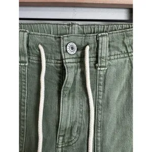American‎ Eagle Women Olive Green Utility Jogger Pants Size 6 Regular Drawstring thumbnail 2