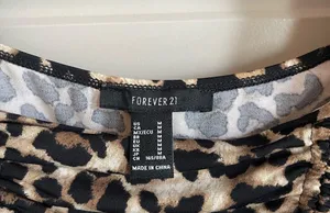 Forever 21 Cheetah Print top thumbnail 3