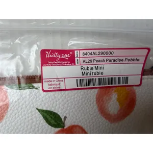 Thirty-One Rubie Mini Peach Paradise Pebble Pouch Wristlet‎ 8404AL290000 NEW thumbnail 2