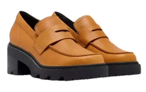SOREL Joan Now City Loafer‎ Chunky Platform Canyon Gold Black 9 thumbnail 1