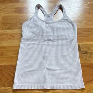 Lululemon Pale Pink Ribbed Sports Bra/Tank thumbnail 1
