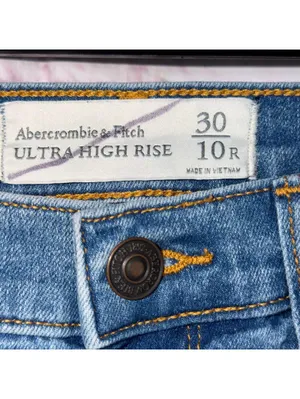 Abercrombie & Fitch Ultra High Rise Jeans 30/10R thumbnail 5