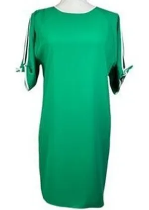 Amanda Uprichard Green Cut Out Sleeve Dress Sz. S thumbnail 1