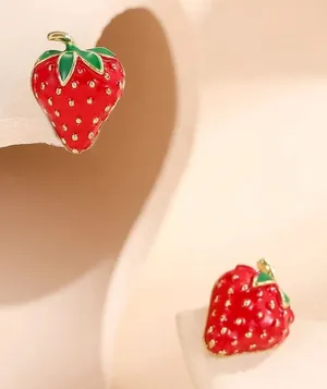 Strawberry Earrings Red thumbnail 1