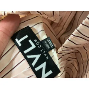 NVLT Applique‎ Poplin Midi Skirt Pink Multi-Rose Stripe Floral Sequin NVLTWS6124 thumbnail 8