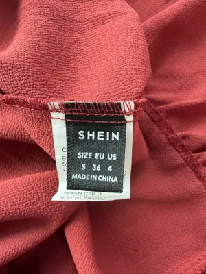 Shein Dress burgundy small thumbnail 4