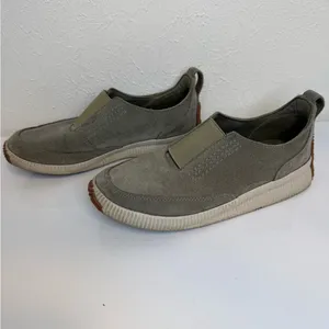 Sorel Out N About Plus Slip-On Shoes Green Size 7 thumbnail 5