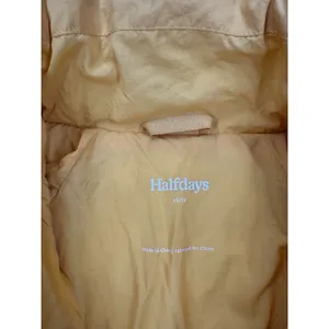 Halfdays Nellie Packable Puffer Women's Orange Jacket Size XS NWT thumbnail 9