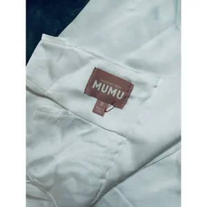 NWOT Show Me Your MuMu Mina Midi Dress Ivory Luxe Satin Size Small Formal thumbnail 7