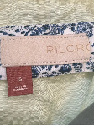 Anthropologie Pilcro Green Swing Puffer Jacket Sherpa Fleece Sleeve Coat Size S thumbnail 7
