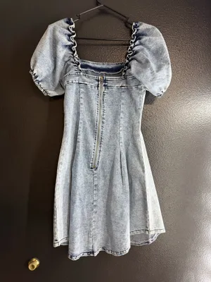 Denim dress Blue thumbnail 2