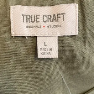 True Craft Green Swing Dress Sleeveless size large thumbnail 7