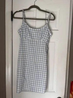 John Galt Brandy Melville Colleen Plaid Mini Dress thumbnail 2