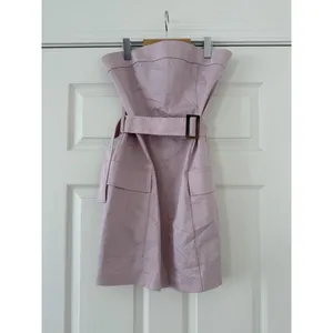 NWT Abercrombie Purple Utility Cargo Dress Medium thumbnail 3