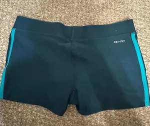 Blue Nike Spandex Shorts thumbnail 3