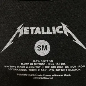 Metallica Don't Tread On Me Rock T-shirt size small thumbnail 4