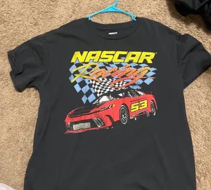 NASCAR racing tee Black Size XL thumbnail 1