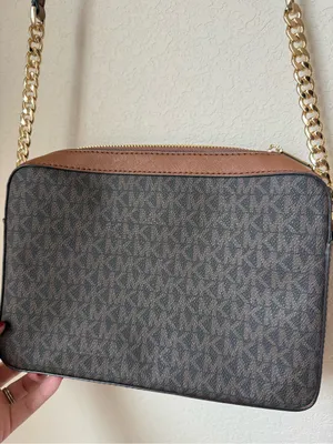 Michael Kors Jet Set Large Printed Logo Crossbody Bag thumbnail 5