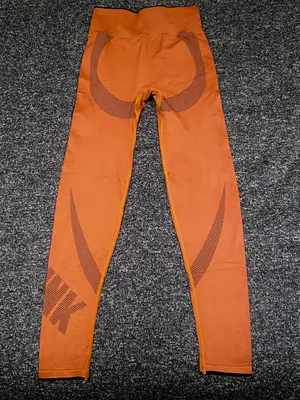 Victoria's Secret Pink Active Rust Leggings Small thumbnail 3