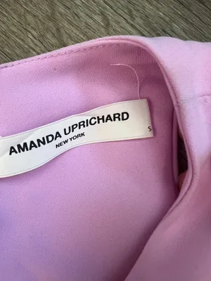 Amanda Uprichard lilac mini dress size small thumbnail 8