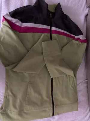 Work out jacket with zip Green Size L thumbnail 2